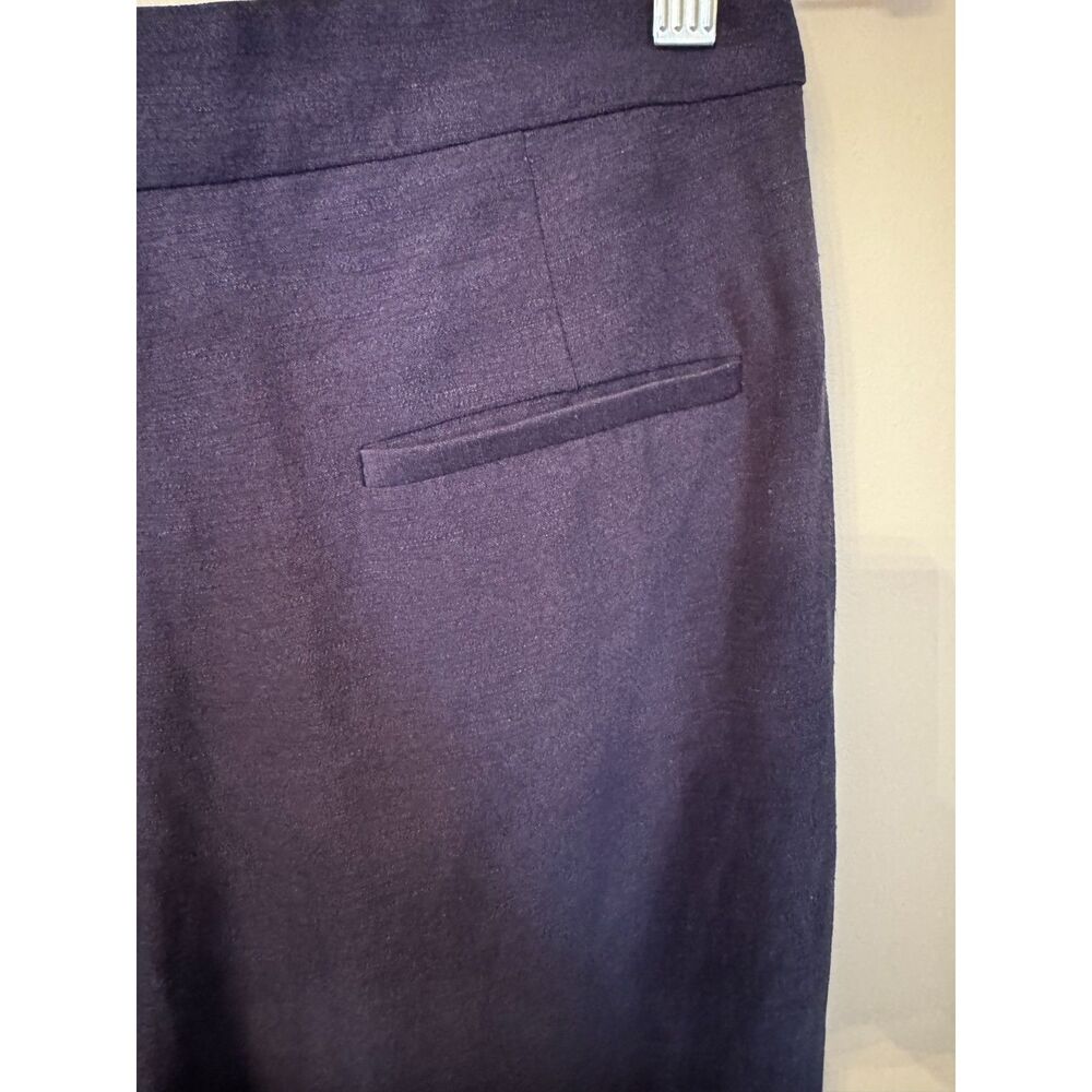 Sézane Tailored Navy Blue Lined Trousers Old Money Classic Chic Straight Leg - Picture 7 of 9